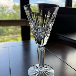 Waterford Crystal Cut Wine Glass Glenmore
